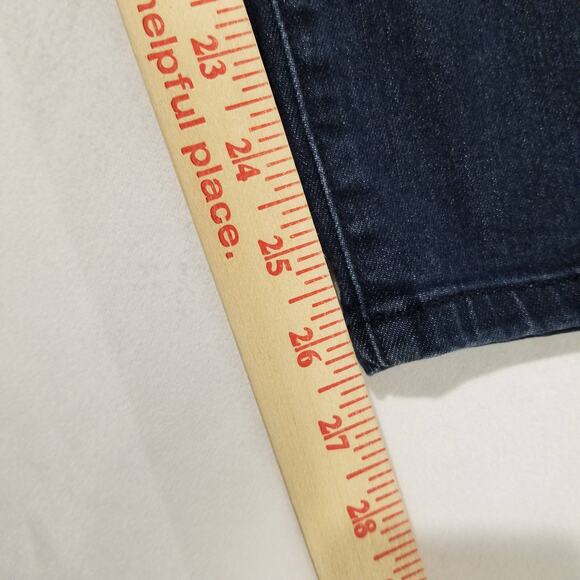 Democracy Jeans Womens 8 Blue Skinny Ab Solution Stretch Dark Indigo B1176KAN - Picture 11 of 12